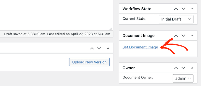 Adding an image file to a document in WordPress Adding an image file to a document in WordPress