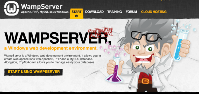 apachewamp WAMP Allows You to Run WordPress on Your Windows Computer