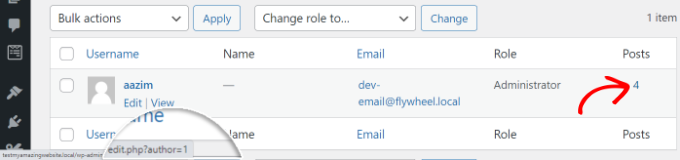 Your User Profile ID in WordPress Find our own ID