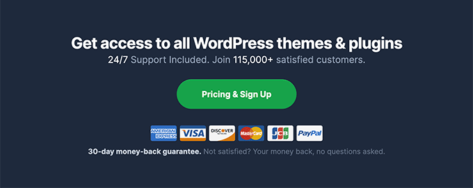 Click the Pricing and Sign Up button to see the different deals available Click the Pricing and Sign Up button to see the different deals available