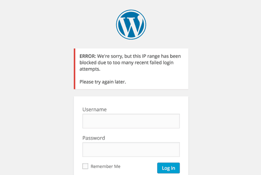 Limit login attempts Limit login attempts