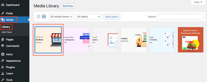 Importing images into the WordPress dashboard using FTP Importing images into the WordPress dashboard using FTP