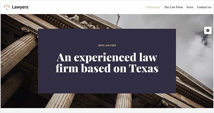 Neve Lawyers Theme Neve Lawyers Theme