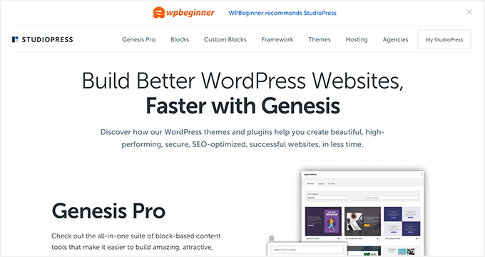 StudioPress WordPress themes StudioPress
