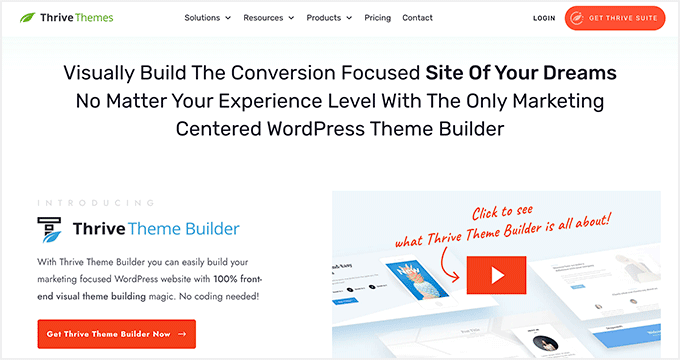 Thrive Themes Builder Thrive Themes Builder