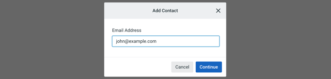 emailnewsconstantcontactaddemailaddress Enter the New Contact's Email Address