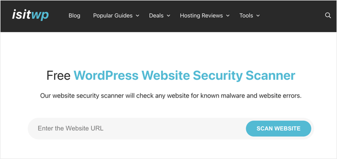 Editing the sidebar theme template part in SeedProd IsItWP Security Scanner