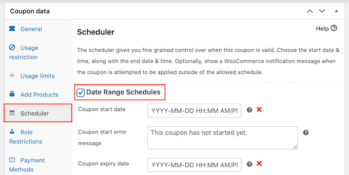 How to schedule coupons using Advanced Coupons How to schedule coupons using Advanced Coupons