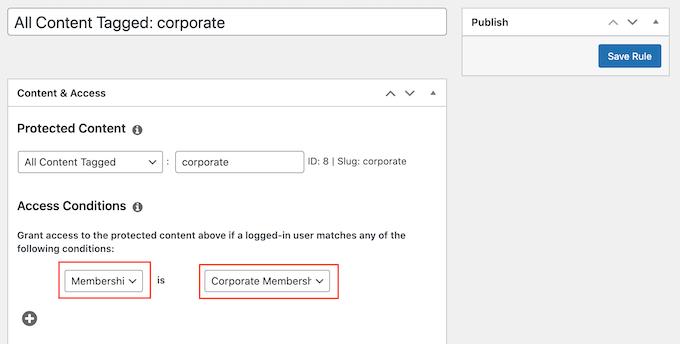 Restricting access to content using MemberPress levels Restricting access to content using MemberPress levels