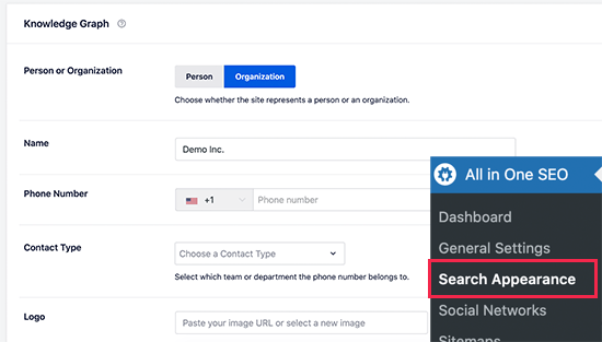 Knowledge Graph All in One SEO Knowledge Graph All in One SEO