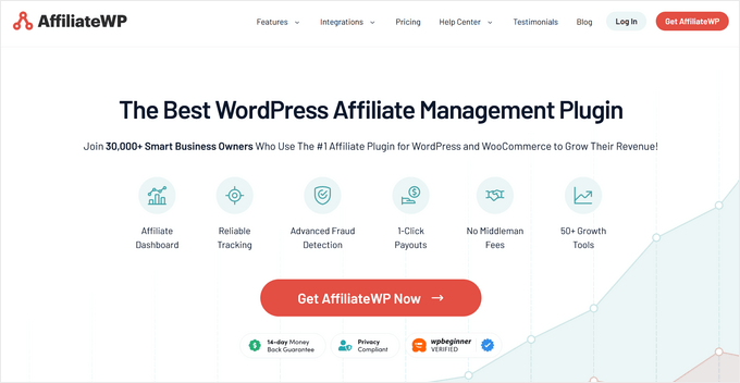 AffiliateWP AffiliateWP website
