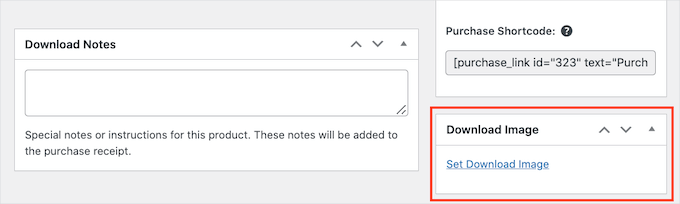 Paste the code into the Code Preview box Adding a product image