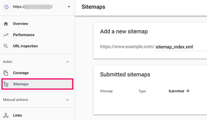 Adding sitemap in Google Search Console Adding sitemap in Google Search Console