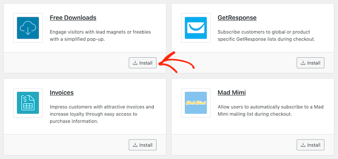 Installing Easy Digital Downloads addons Installing Easy Digital Downloads addons