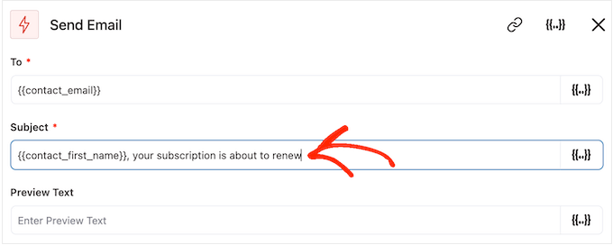 Adding merge tags to a WooCommerce reminder email Adding merge tags to a WooCommerce reminder email