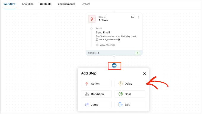 Adding a delay to an automated marketing email sequence Adding a delay to an automated marketing email sequence