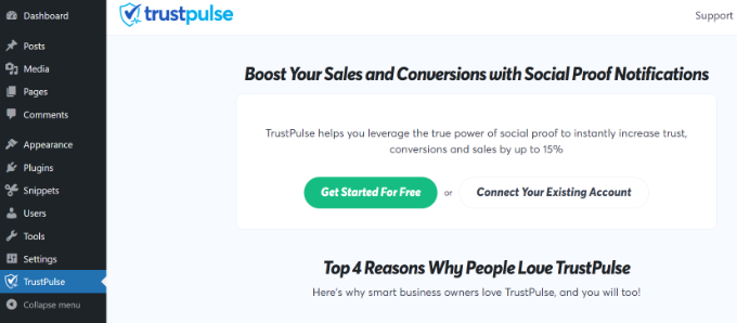 How to set up the TrustPulse social proof plugin How to set up the TrustPulse social proof plugin