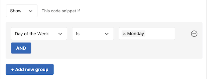 Running scripts and custom code snippets based on the date and time Running scripts and custom code snippets based on the date and time