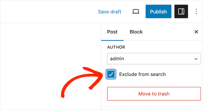 Exclude specific pages from your website or blog's search Exclude specific pages from your website or blog's search