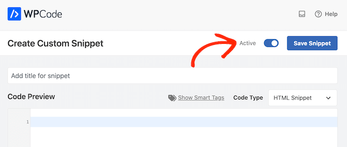 Making a code snippet live on your WordPress website or blog Making a code snippet live on your WordPress website or blog
