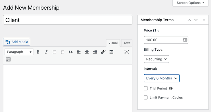 Setting up recurring payments for a membership site Setting up recurring payments for a membership site