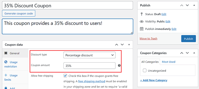 create-discount-coupon Create a discount coupon