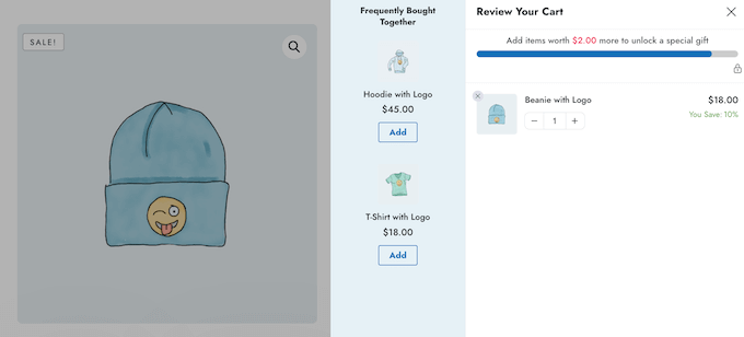 Promoting cross-sells and up-sells on your online store Promoting cross-sells and up-sells on your online store
