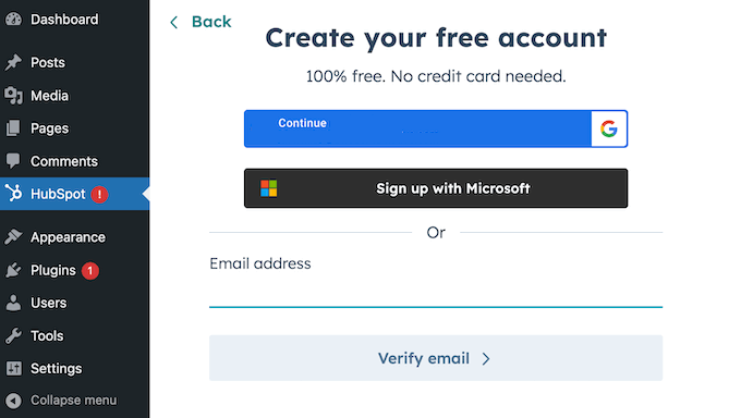 Connecting your WordPress blog or website to HubSpot Connecting your WordPress blog or website to HubSpot