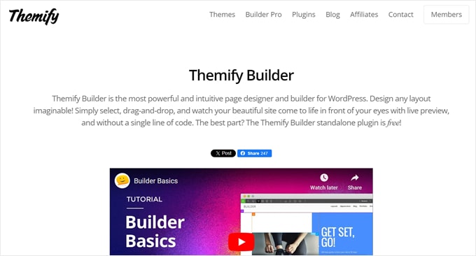 Themify Builder Themify Builder