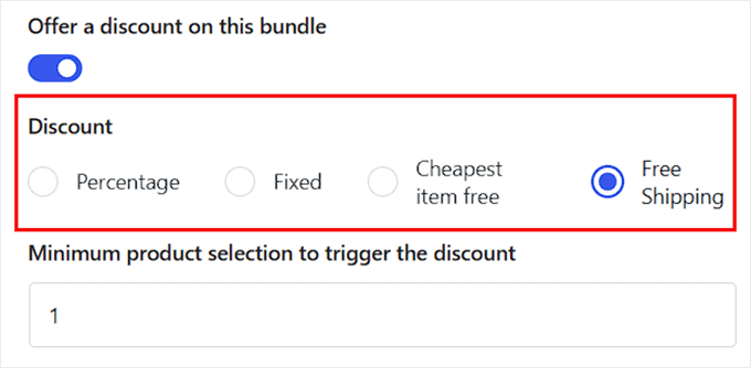 Add a discount offer Add a discount offer
