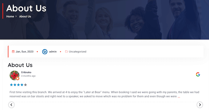 social-snap The Smash Balloon Reviews Feed WordPress plugin