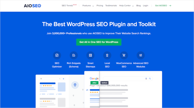 The WordPress Comments Import Export plugin All in One SEO for WordPress