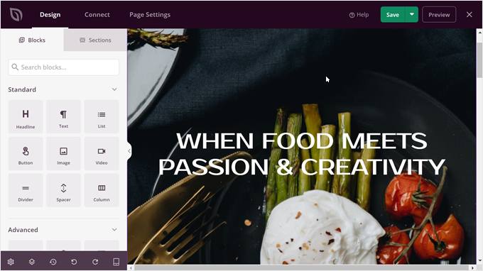Adding infinite scroll to your WordPress blog or website The SeedProd interface