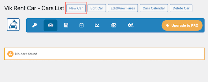 Adding cars to your WordPress blog or website