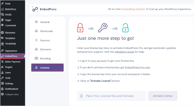 EmbedPress License EmbedPress License